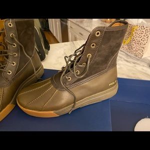 Polo over ankle boots